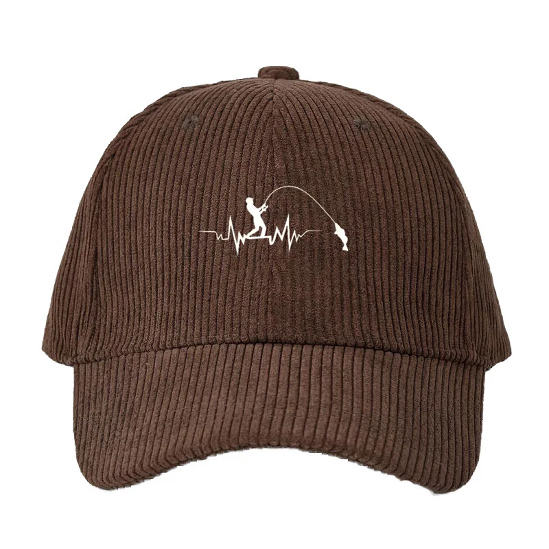 Outdoor Sport Hat - Gorra de béisbol de pana personalizable