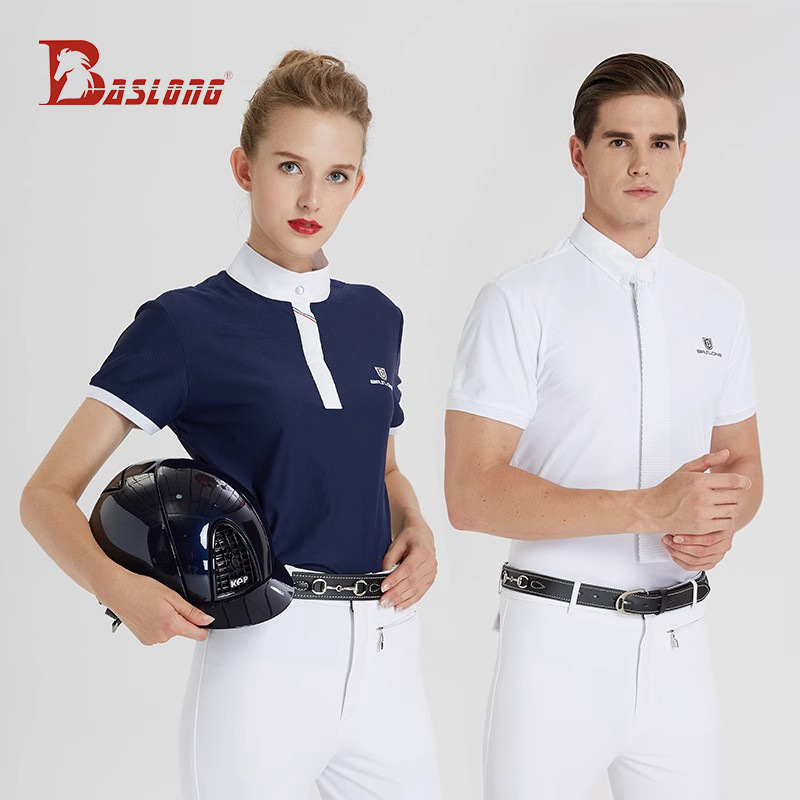 Polo Shirt Equestrian - Camiseta de equitación, polo profesional de