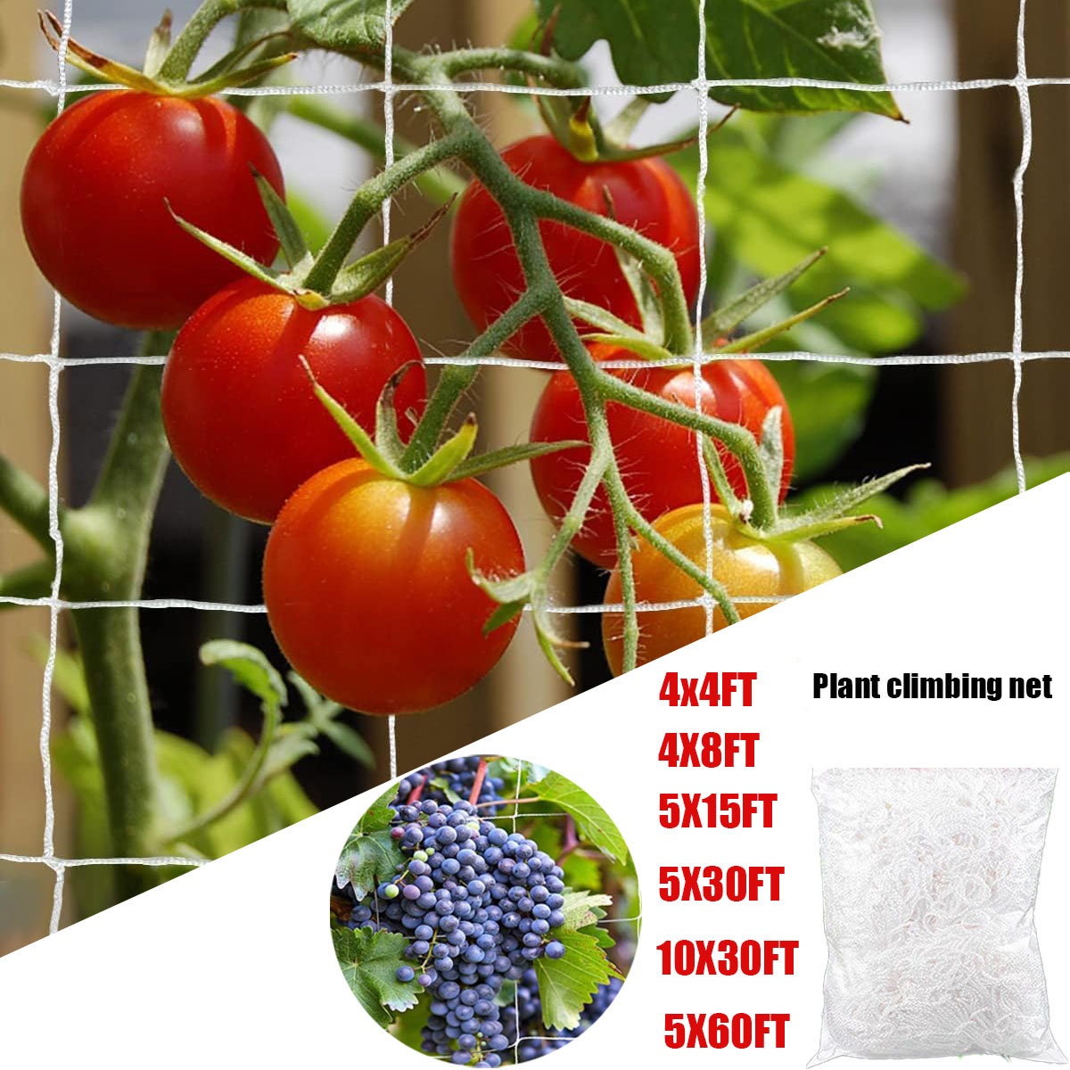 Red de enrejado de jardín, red - Outdoor Sports Net reseña y precio