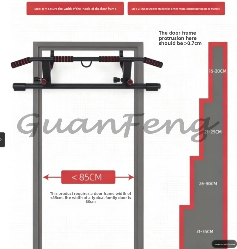 Barra de dominadas y flexiones - Chin Bar Doorway reseña y precio