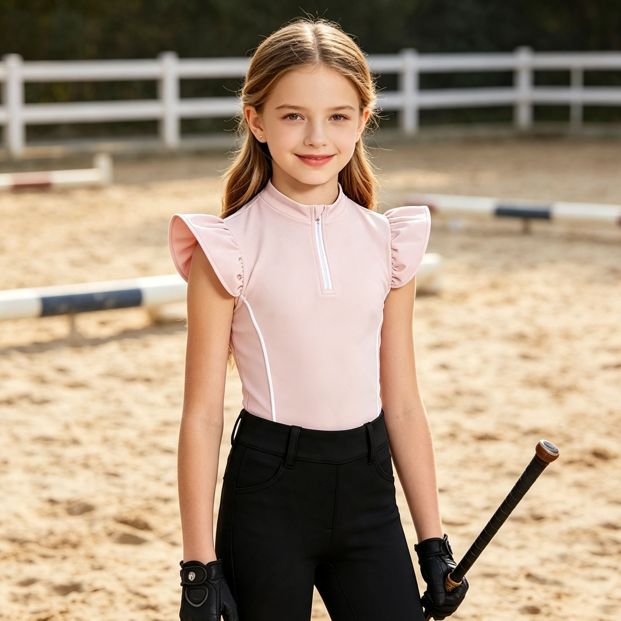 Camiseta de equitación para ni - Polo Shirt Equestrian reseña y precio