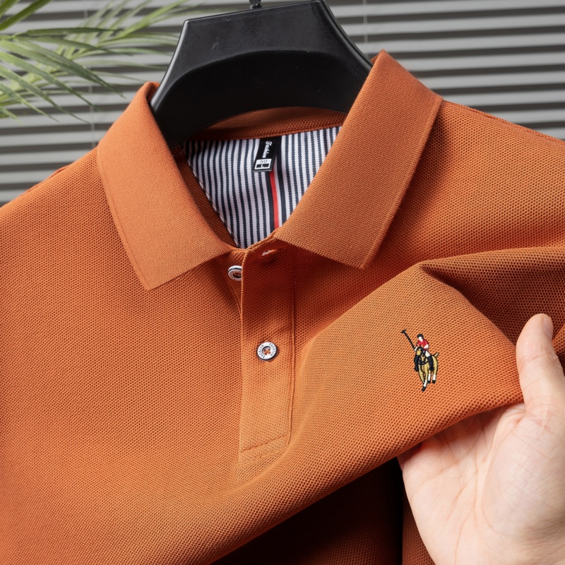 Polo de manga corta con bordad - Polo Shirt Equestrian reseña y precio