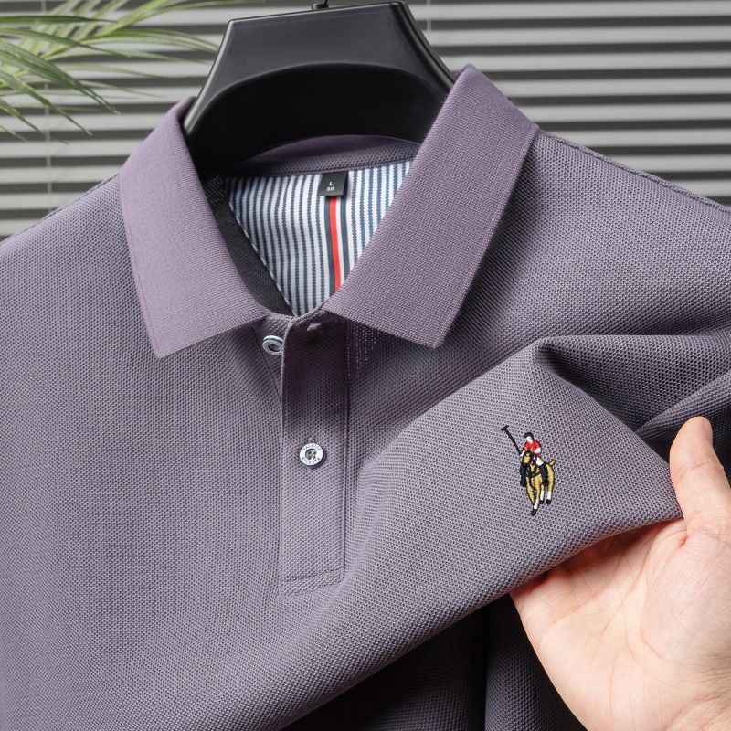 Polo de manga corta con bordad - Polo Shirt Equestrian reseña y precio