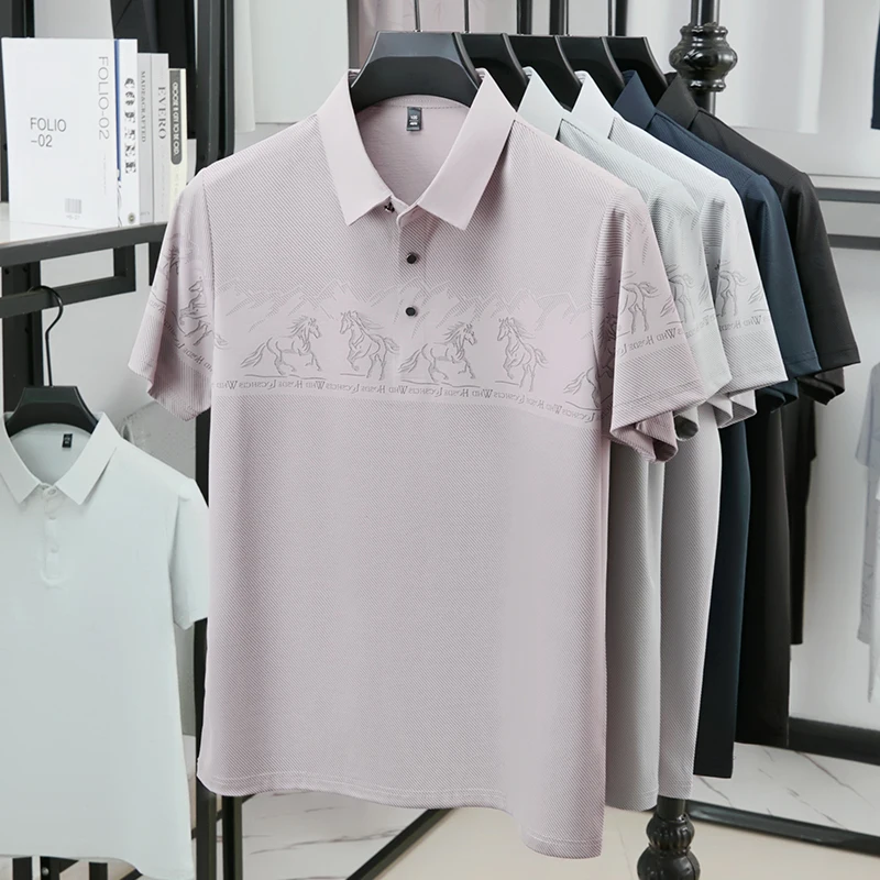 Camisa casual de polo para hom - Polo Shirt Equestrian reseña y precio
