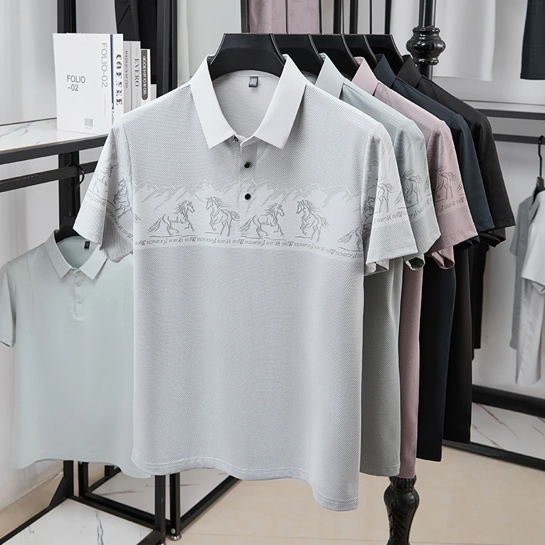 Camisa casual de polo para hom - Polo Shirt Equestrian reseña y precio
