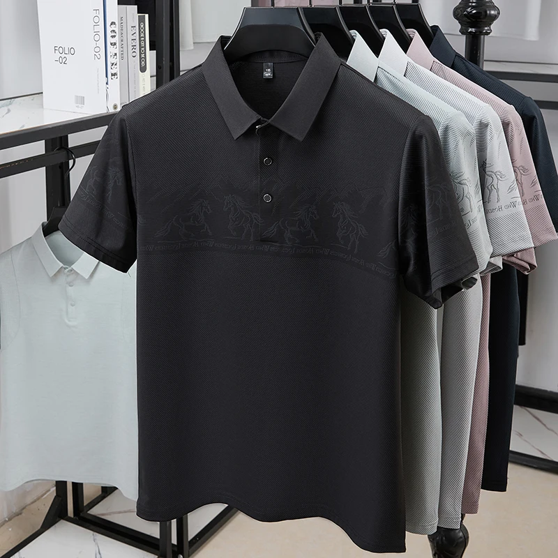 Camisa casual de polo para hom - Polo Shirt Equestrian reseña y precio