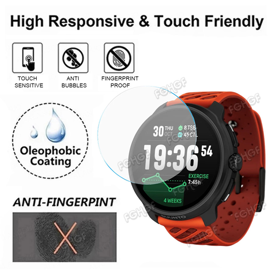 Protector de película protecto - Outdoor Sport Smart Watch reseña y precio