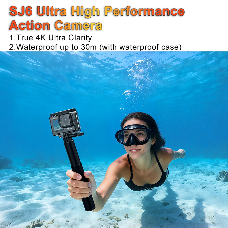 Cámara de Acción SJCAM SJ6 Ult - Outdoor Sport Live reseña y precio