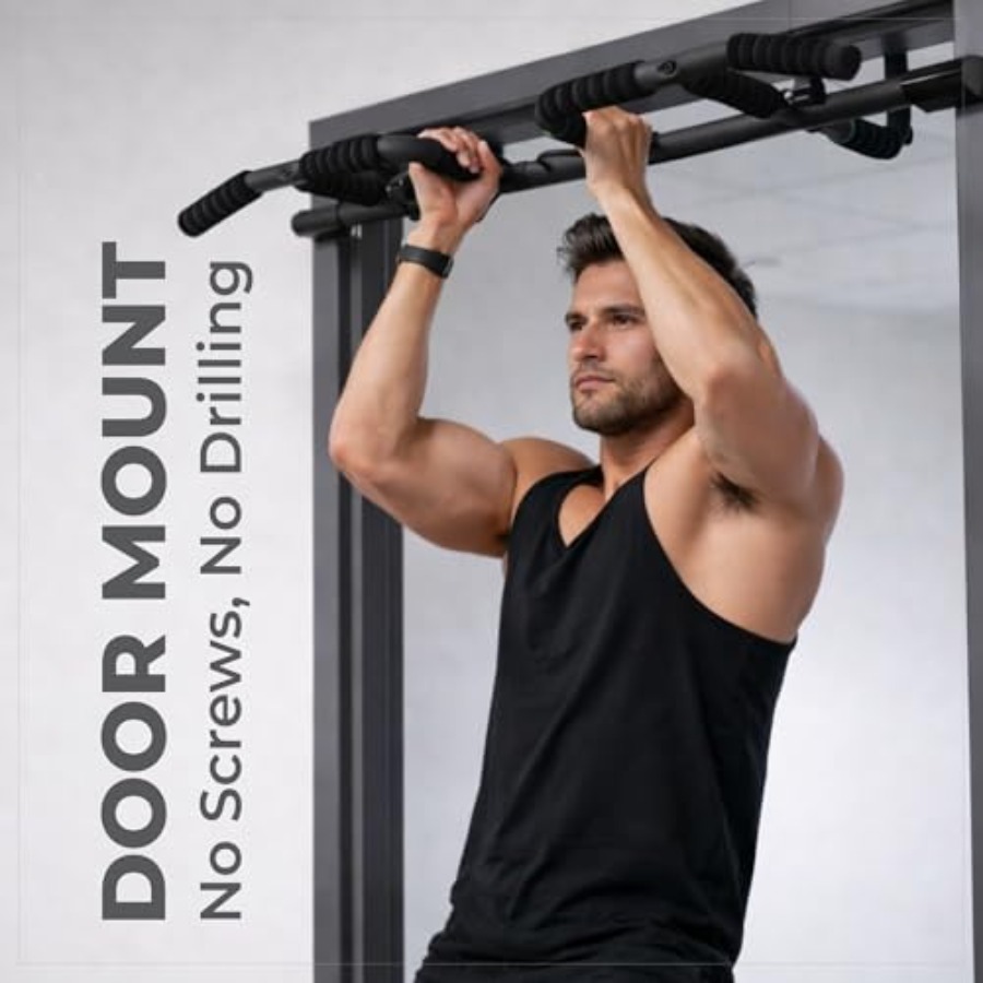 Barra de dominadas para puerta - Chin Bar Doorway reseña y precio