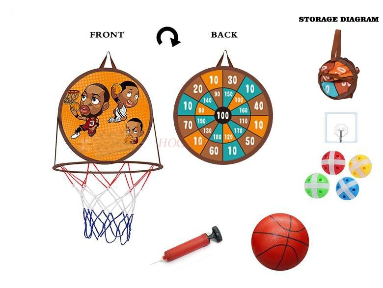 Estante de baloncesto plegable - Indoor Sport And Outdoor Sports reseña y precio